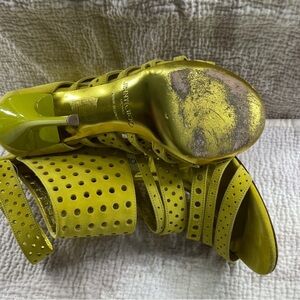 Jimmy Choo Malika Suede Strappy Sandals